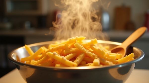 Optez pour les frites surgelées pour un gain de temps en cuisine