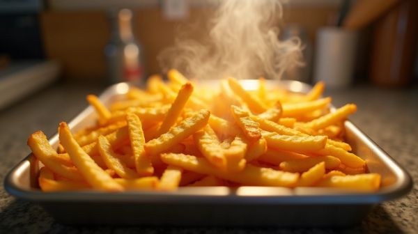 Optez pour les frites surgelées pour un gain de temps en cuisine
